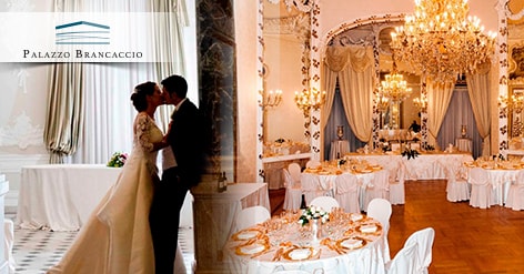 Splendido matrimonio civile a Roma